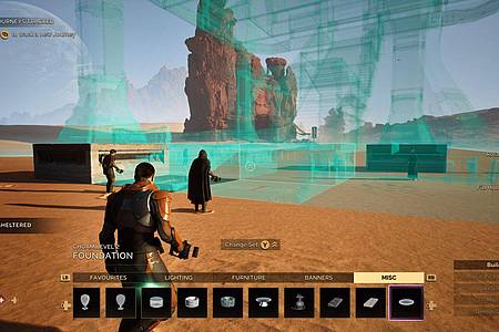 Funcom/dpa-tmn | Basenbau spielt in «Dune Awakening» eine wichtige Rolle.
