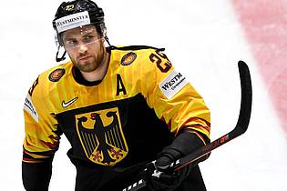 Monika Skolimowska/dpa-Zentralbild/dpa | Bei Olympia wieder im deutschen Trikot? - Eishockey-Star Leon Draisaitl
