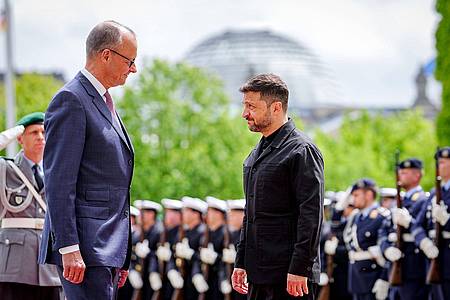 Kay Nietfeld/dpa | Selenskyj war zuletzt im Juni und Oktober 2024 in Berlin.