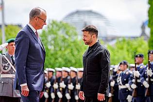 Kay Nietfeld/dpa | Selenskyj war zuletzt im Juni und Oktober 2024 in Berlin.