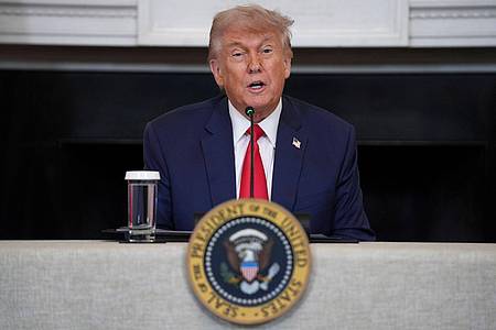 Evan Vucci/AP/dpa | Trump hat sich für ein drastisches Vorgehen in Kalifornien entschieden. 
