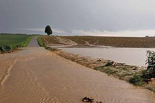 Simon Zeiher/onw-images/dpa | Im ganzen Land sind Einsatzkräfte wegen der Unwetter ausgerückt.
