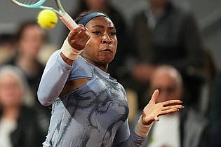 Christophe Ena/AP/dpa | Coco Gauff steht bei den French Open im Halbfinale.