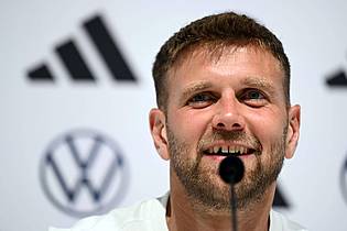 Federico Gambarini/dpa | Niclas Füllkrug ist froh, wieder bei der Nationalmannschaft zu sein.