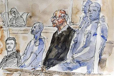 Benoit Peyrucq/AFP/dpa | Der angeklagte Chirurg richtet sich auf eine lange Haftstrafe ein. (Archivbild)