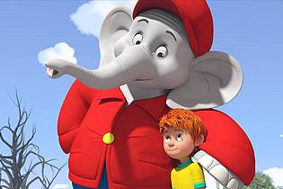 -/RTL/dpa | Der sprechende Elefant Benjamin Blümchen ist zurück im Fernsehen. (Handout)