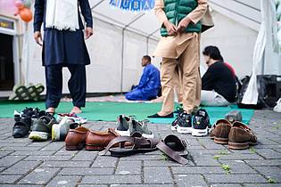 Annette Riedl/dpa | Muslime in Deutschland