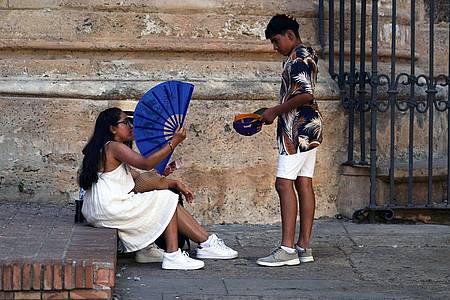 Álex Zea/EUROPA PRESS/dpa | Derzeit leiden große Teile Spaniens unter einer ungewöhnlich frühen Hitzeperiode mit Temperaturen bis fast 40 Grad. (Archivbild)