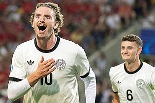 Martin Baumann/TASR/dpa | Nick Woltemade trumpft gerade bei der U21-EM auf.