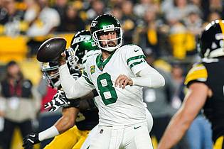 Matt Freed/AP/dpa | Trägt zukünftig das Gelb und Schwarz der Pittsburgh Steelers: Quarterback Aaron Rodgers. 
