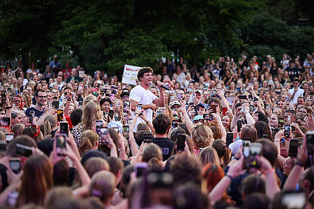 Wincent Weiss Konzert im Bürgerpark Bielefeld 