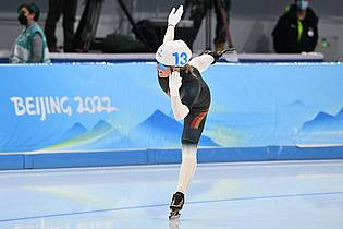 Claudia Pechstein verabschiedete sich von ihren achten Olympischen Spielen.