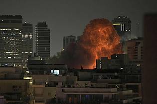 Leo Correa/AP/dpa | Erneut wurden aus Israel Raketeneinschläge gemeldet. 