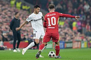 Federico Gambarini/dpa | Alexis Mac Allister trägt die Nummer 10 beim FC Liverpool.