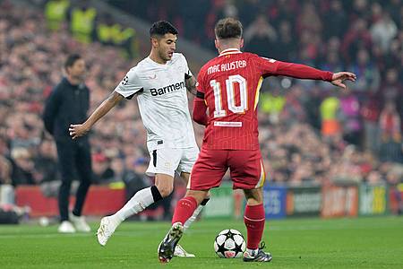 Federico Gambarini/dpa | Alexis Mac Allister trägt die Nummer 10 beim FC Liverpool.