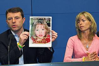 Sven Kaestner/AP/dpa | Maddies Eltern wollen die Hoffnung nicht aufgeben, dass ihre Tochter lebt. (Archivbild)