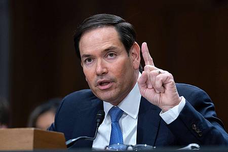 Jose Luis Magana/FR159526 AP/dpa | Der von Rubio verkündete Kurs dürfte die Spannungen zwischen den USA und China weiter verschärfen. (Archivbild)