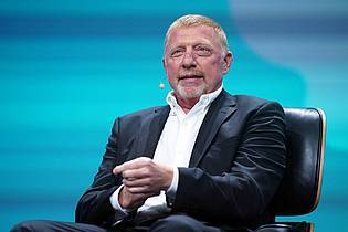 Marcus Brandt/dpa | Boris Becker ist aus Mailand im Wimbledon-Einsatz.