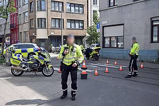 Jonas Roosens/Belga/dpa | Noch ist nicht klar, wie es zu dem tödlichen Unfall kam.