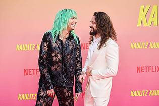 Annette Riedl/dpa | Bill und Tom Kaulitz müssen sich in der neuen Staffel auch Kritik anhören.