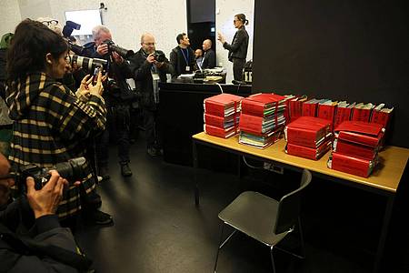 Thomas Padilla/AP/dpa | Das Gericht konnte sich in dem Prozess auf Tagebücher stützen, in denen der Angeklagte sein Tun akribisch festgehalten hatte. (Archivbild)