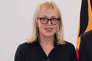 Bernd von Jutrczenka/dpa | Die Musikerin Annette Humpe im Jahr 2018.