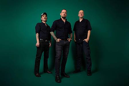 Brittany Bowman/Universal Music/dpa | Die Band Volbeat (undatierte Aufnahme). Das Album «God of Angels Trust» erscheint am 06.06.2025.