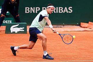 Frank Molter/dpa | Daniel Altmaier hat bei den French Open für die erste große Überraschung gesorgt.