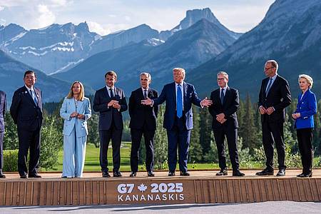 Michael Kappeler/dpa-Pool/dpa | Sieben gemeinsame Erklärungen, aber kein großes Kommuniqué: Das ist die Bilanz des diesjährigen G7-Gipfels.