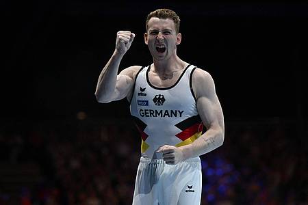 Marijan Murat/dpa | Jubelfaust bei Nils Dunkel.