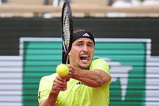 Christophe Ena/AP/dpa | Alexander Zverev hatte keine große Mühe.