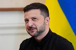 Adrian Wyld/The Canadian Press/AP/dpa | Die Ukraine rechnet nach Worten von Präsident Selenskyj mit einem russischen Angriff auf das Gebiet Sumy. (Archivbild)