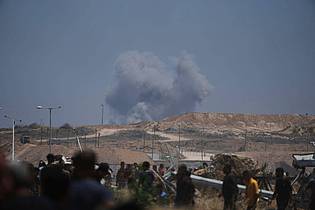 Abdel Kareem Hana/AP/dpa | Laut der Hamas wurden bei einem neuen israelischen Angriff viele Menschen getötet. (Archivbild)