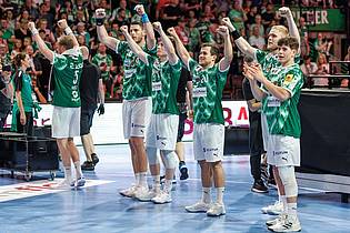 Andreas Gora/dpa | Meister-Matchball: Füchse Berlin vor historischem Triumph. 