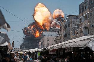 Jehad Alshrafi/AP/dpa | Vorerst geht der Krieg in Gaza weiter. 
