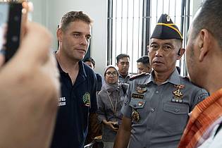 Firdia Lisnawati/AP/dpa | Fünf der «Bali Nine» waren erst Ende 2024 nach fast 20 Jahren freigekommen. (Archivbild)