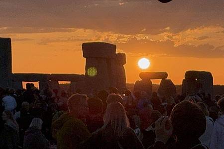 Zhanna Manukyan/PA Wire/dpa | Mit der Errichtung einer frühen Variante von Stonehenge wurde vor etwa 5.000 Jahren begonnen.