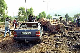 Nino Labruzzo/AP/dpa | Mehr als 30 Jahre nach dem Mord an dem Mafiajäger Giovanni Falcone ist einer der Attentäter nun wieder frei. (Foto: Archiv)