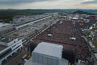 Thomas Frey/dpa | Rock am Ring ist dieses Jahr mit 90.000 Tickets ausverkauft. (Archivbild)