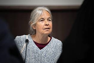 Sina Schuldt/dpa POOL/dpa | Daniela Klette hat den neuen Gerichtssaal kritisiert. 