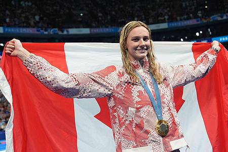 Marcus Brandt/dpa | Summer McIntosh ist Olympiasiegerin und Weltrekordhalterin.