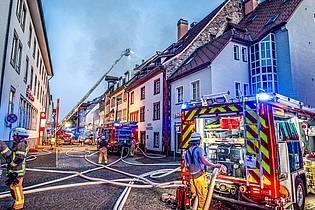 Joshua Rzepka/onw-images/dpa | Die vom Großbrand betroffenen Bewohner kamen bei Familien und Freunden unter. 