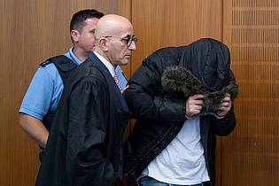 Boris Roessler/dpa | Für den heute 40-jährigen Angeklagten wurde die Unterbringung in Sicherungsverwahrung verhängt. 