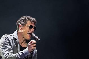 Marijan Murat/dpa | Sänger Morten Harket hat Parkinson. 2018 trat er mit a-ha unter anderem in Stuttgart auf. (Archivbild)