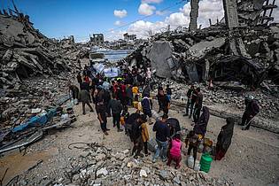 Mahmoud Zaki/XinHua/dpa | Die Vereinten Nationen müssen humanitäre Hilfe drastisch kürzen. (Archivbild)