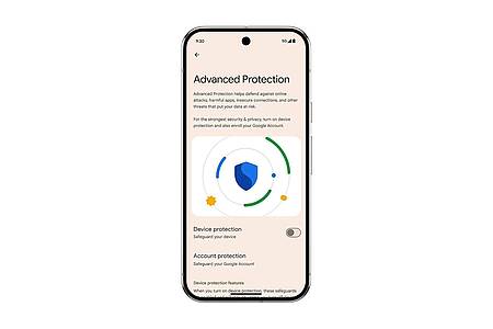 Google LLC/dpa-tmn | Sechs auf einen Streich: Über das sogenannte erweiterte Sicherheitsprogramm, das mit Android 16 eingeführt worden ist, lassen sich gleich mehrere Sicherheitseinstellungen mit einem Schalter aktivieren.