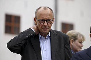 Roni Rekomaa/Lehtikuva/AP/dpa | Vor seiner Reise nach Finnland machte der Kanzler eine klare Ansage Richtung Moskau.