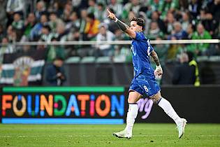 Rafal Oleksiewicz/PA Wire/dpa | Chelsea mit Torschütze Enzo Fernandez durfte im Finale der Conference League jubeln