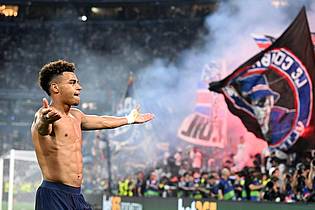 Sven Hoppe/dpa | Matchwinner Désiré Doué ist das neue Gesicht von PSG.