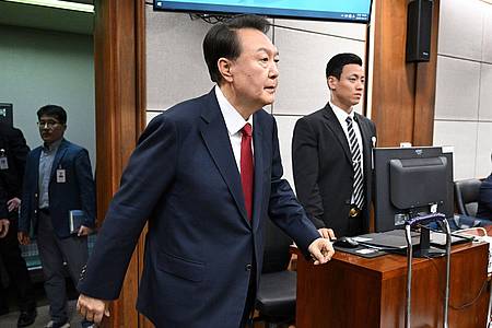 Jung Yeon-je/AFP Pool via AP/dpa | Es geht um die Nachfolge des konservativen Politikers Yoon Suk Yeol. (Archivbild)
